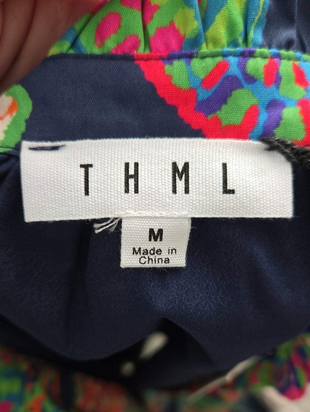 THML Multi Seashell Button Front Dress - Picture 9 of 11